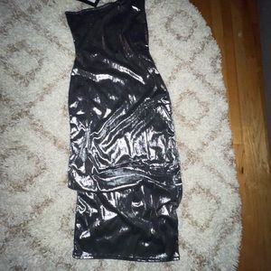 Metallic Silver Dress BRAND NEW